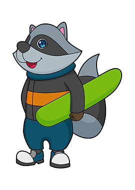 Racoon Snowboard Sports