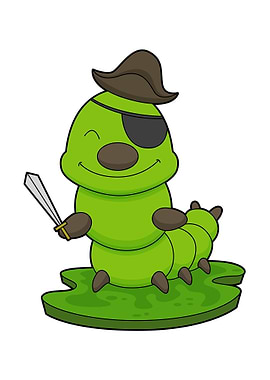 Caterpillar Pirate Sword