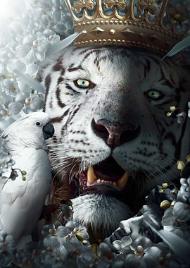 Tiger king art poster