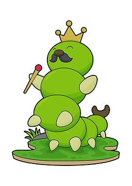 Caterpillar King Crown