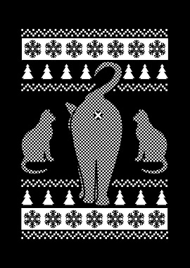 Cat Ugly Christmas Cats