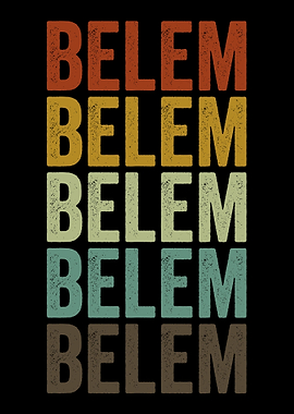 Belem Brazil Retro Vintage