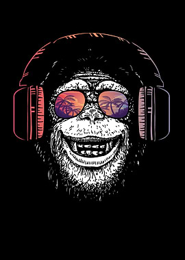 Monkey Dj Headphones