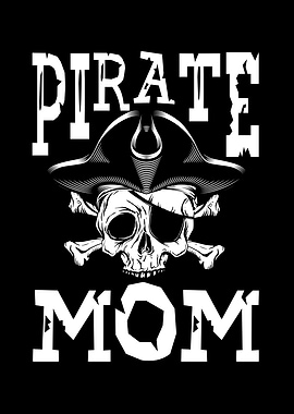 Pirate skull mom
