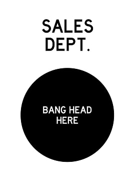 SALES DEPT BANG HEAD