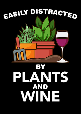 Plant Lover Women Red Wine