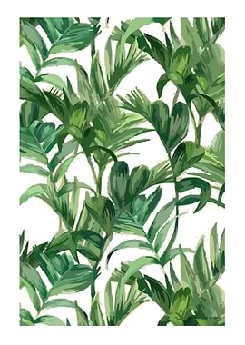 Aesthetic Tropical leaf