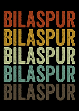 Bilaspur India Retro