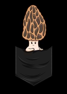 Morel Mushroom Fungi Gift