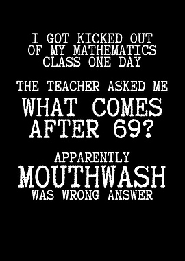 Funny math answer to the q