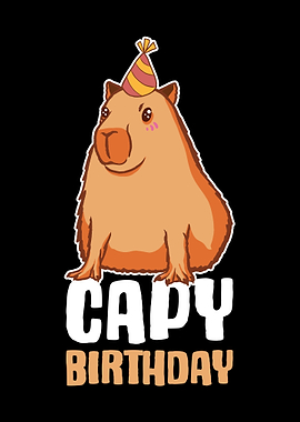 Capybara Birthday