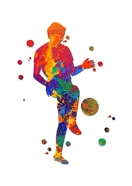 The player stands up