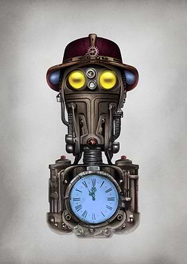 steampunk automaton