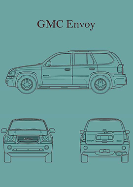 GMC Envoy 2004 Blueprint