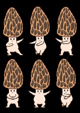 Morel Mushroom Gift Fungi