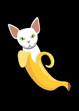 Banana Cat Fruit Fruit