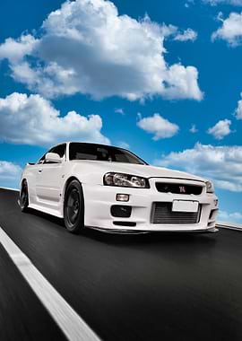 nissan skyline r34 gtr