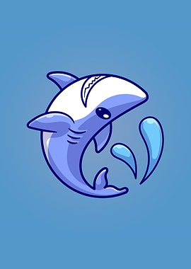 Cute shark