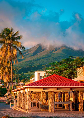 Sunset at Saint Pierre
