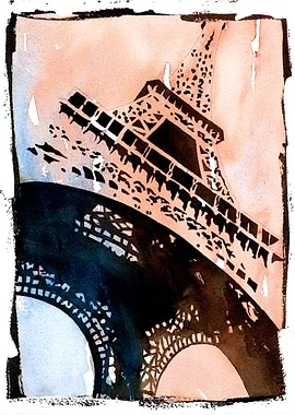 Eiffel Tower Paris art
