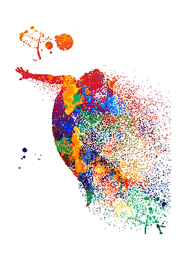 Volleyball Girl Player