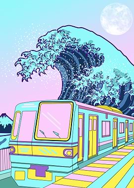 crazy train aesthetic