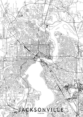 Jacksonville Map