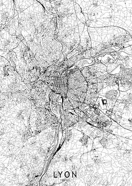 Lyon Map