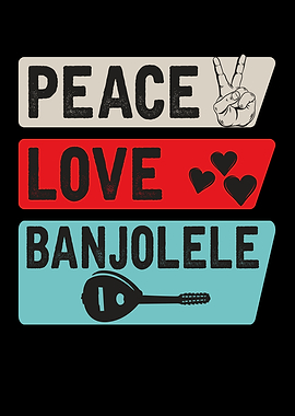 Peace Love Banjolele