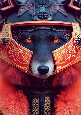 The Rare Fox Samurai