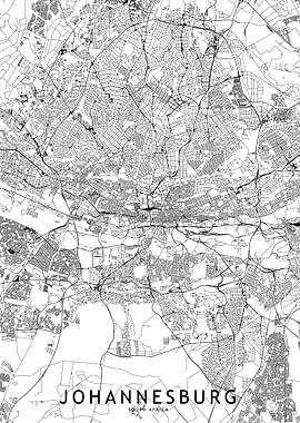 Johannesburg Map