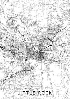 Little Rock Map