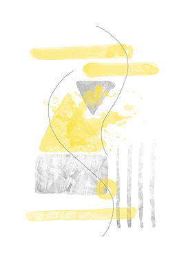 Watercolor Shapes No 4