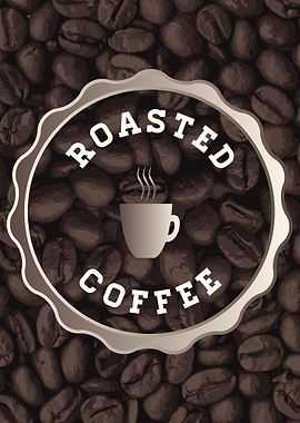 Coffee Beans and Sign