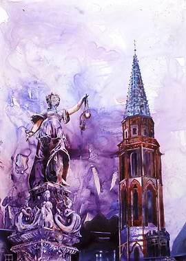 Cathedral Frankfurt art