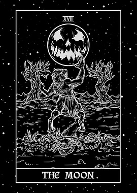 The Moon Tarot Card Shadow