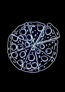 pizza neon