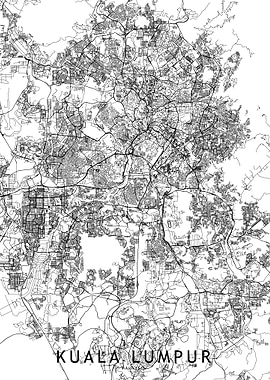 Kuala Lumpur Map