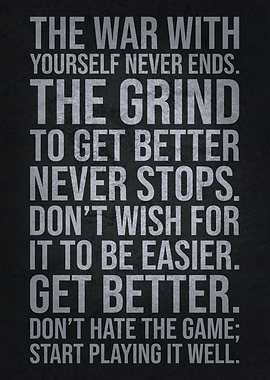 The War With Yourself