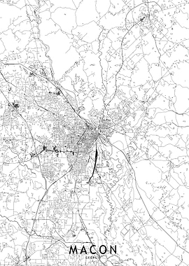 Macon Map