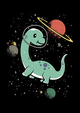 Brachiousaurus Astronaut