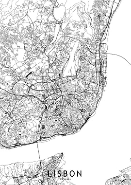 Lisbon Map