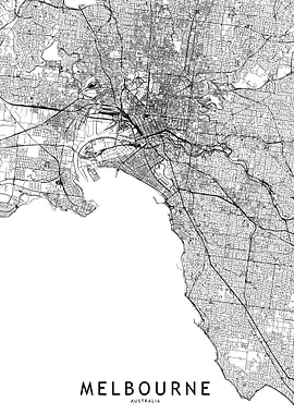 Melbourne Map