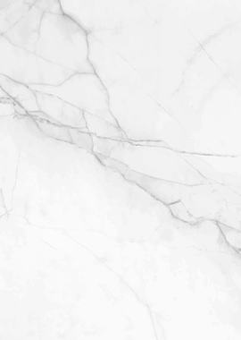 Marble Simple Metal Poster