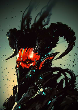 Devil cyber warrior