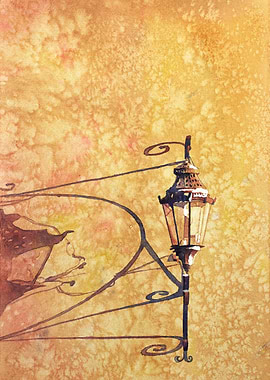 Church lamp Mexico art