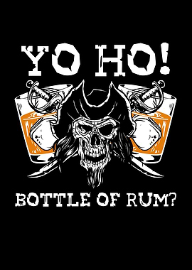 Yo ho bottle of rum