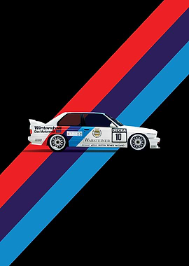 BMW M3 E30 Warsteiner