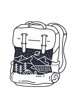 Nature Inside The Backpack