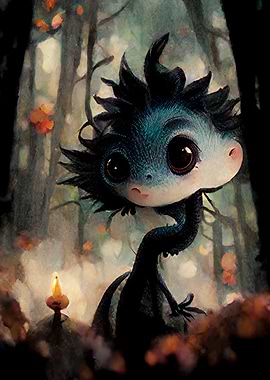 Cute Dragon Baby